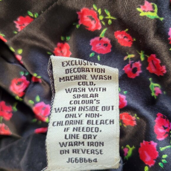 VTG Guess Girls’ Size S Black Velvet Blazer Jacket - Picture 6 of 6